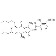 Chemical structure of Antimycin A.