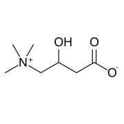 Chemical structure of unconjugated Carnitine.