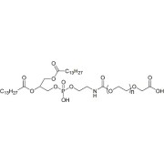 Chemical structure of DMPE-PEG-COOH.