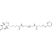 Chemical structure of OPSS-PEG-Biotin.