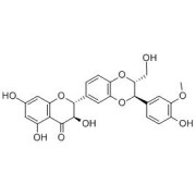 Chemical structure of Silibinin.